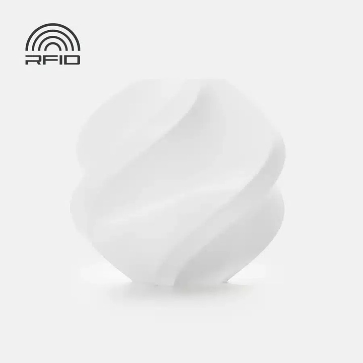 Filament Bambu Lab PC FR 1.75mm, bobina 1kg, alb