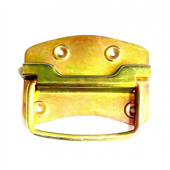 Maner pentru cutie, BKshop, US 110B, Metal, Reversibil, Auriu, 110x80mm