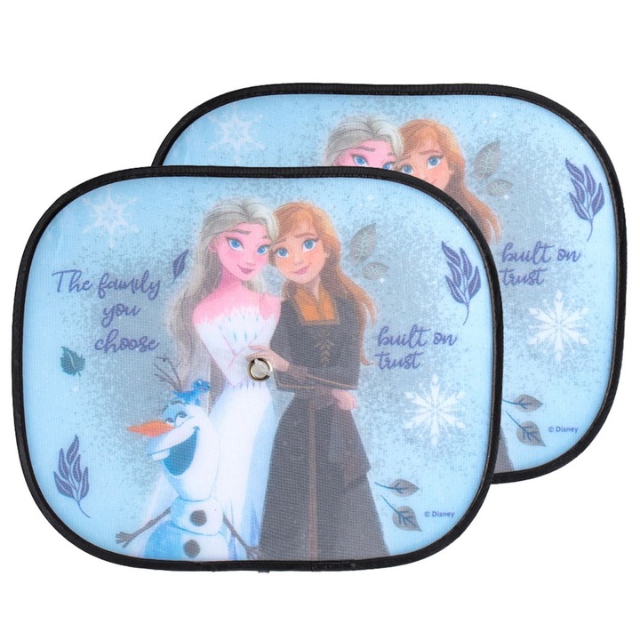 Parasolare auto cu model frozen 44x36cm - 2buc