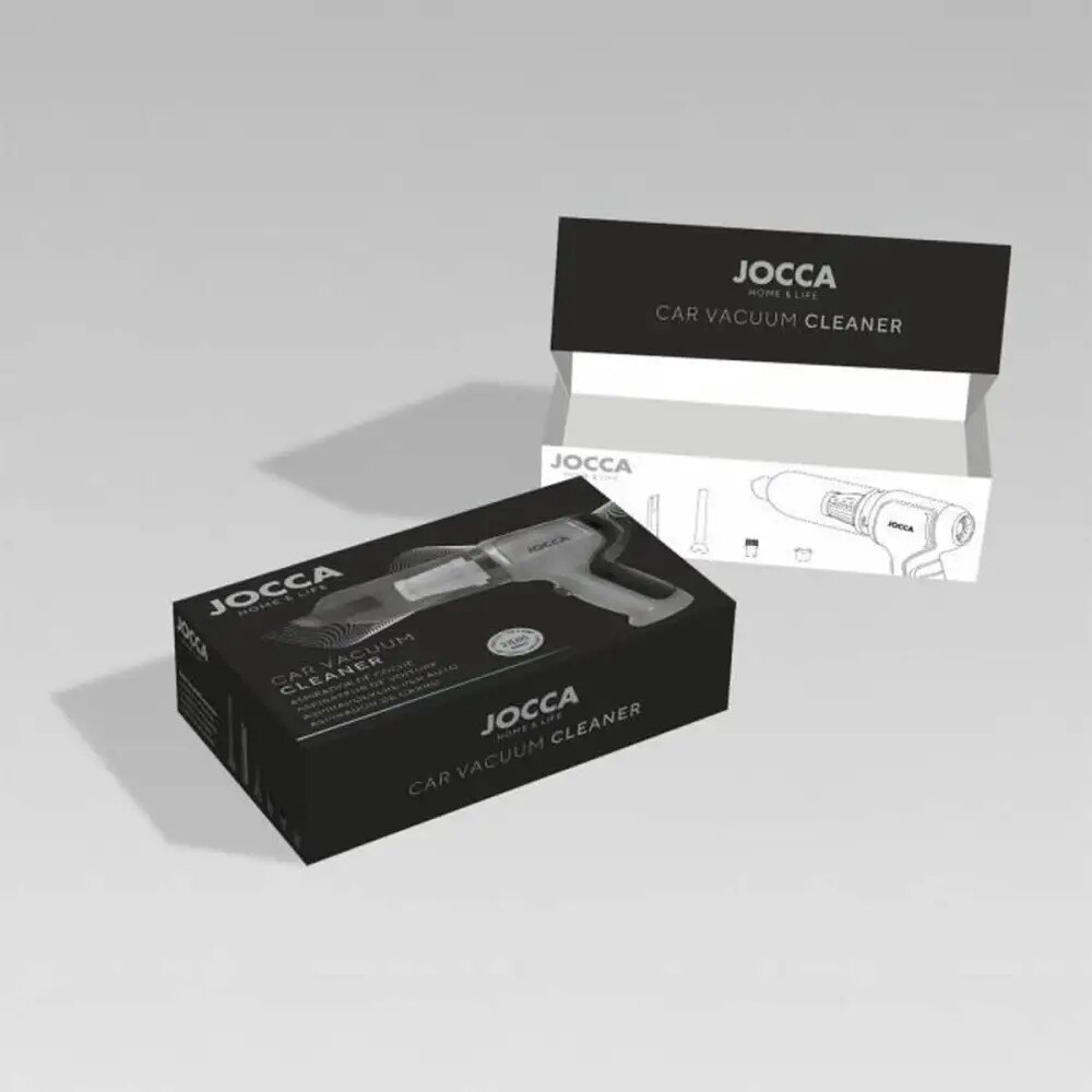 Aspirator portabil Jocca, 2 puteri, negru, 1.5kg