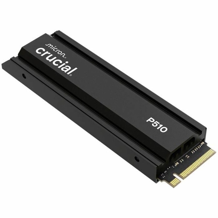 Hard Disk Intern, Crucial P510 2 TB SSD, M.2 2280, Negru