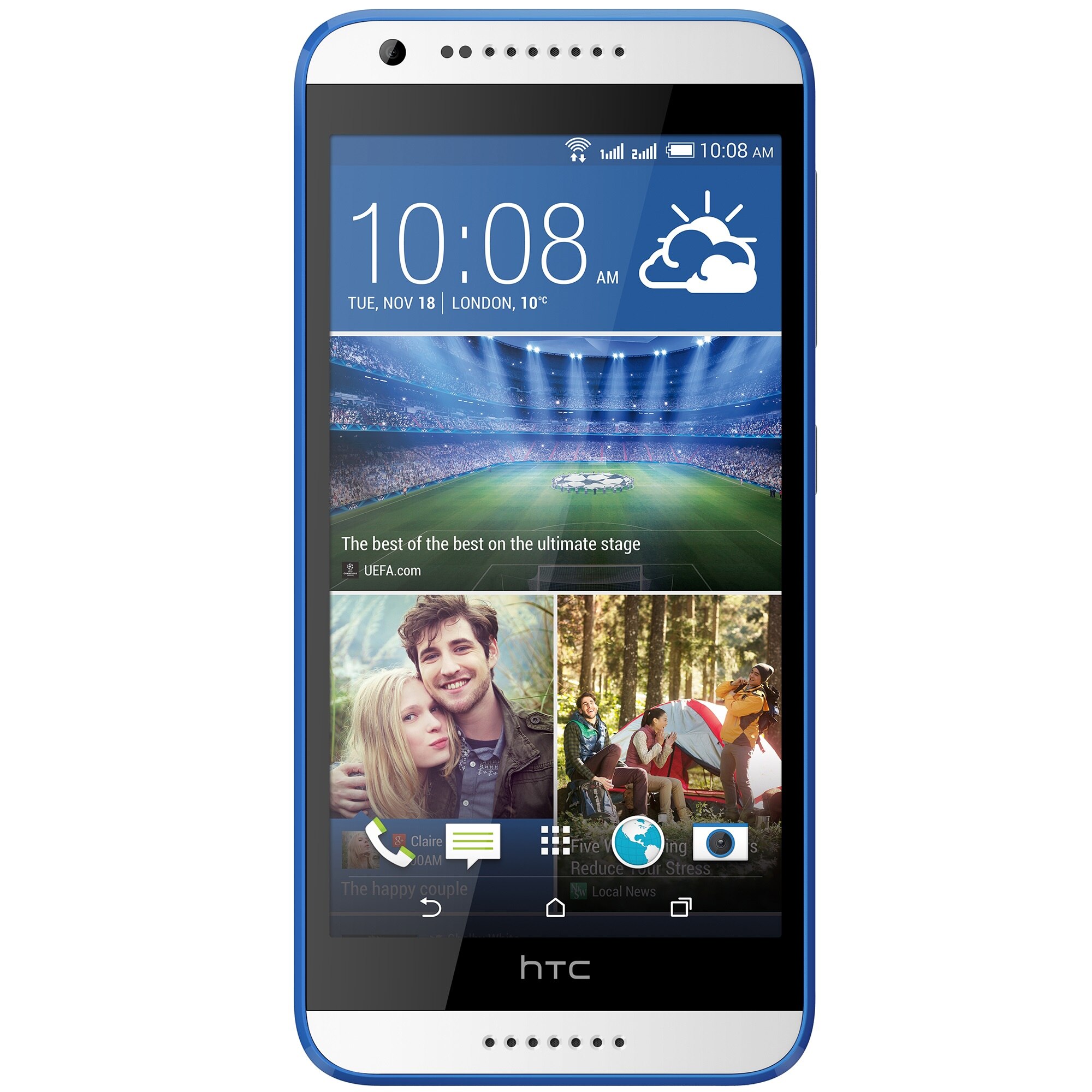 attribute Asser Location Telefon mobil HTC Desire 620 G, Dual Sim, 8GB, White Blue - eMAG.ro