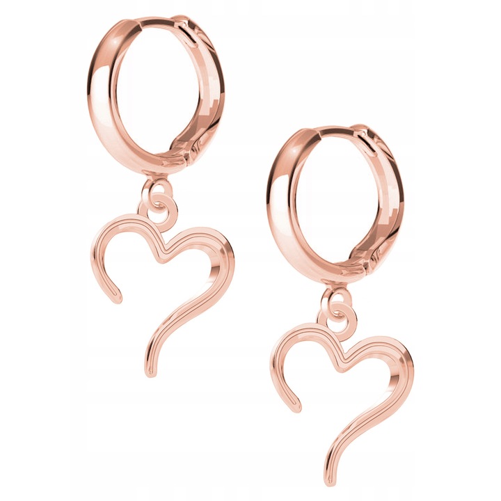 Fülbevaló Nőknek, Larezo, Kislány Medál, 925 Ezüst 24K Aranyozott, Angol Zár, Medál Magassága 1, 9 cm, Antiallergén, Ékszerdoboz Ajándékcsomagolásban, Arany