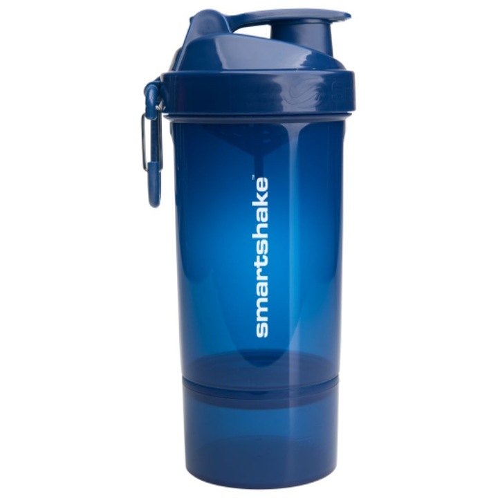 Shaker inteligent SmartShake 2Go One, albastru marin, 800 ml