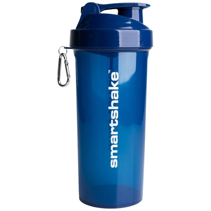 Shaker SmartShake Lite 1000 Albastru marin, Albastru inchis, 1000 ml