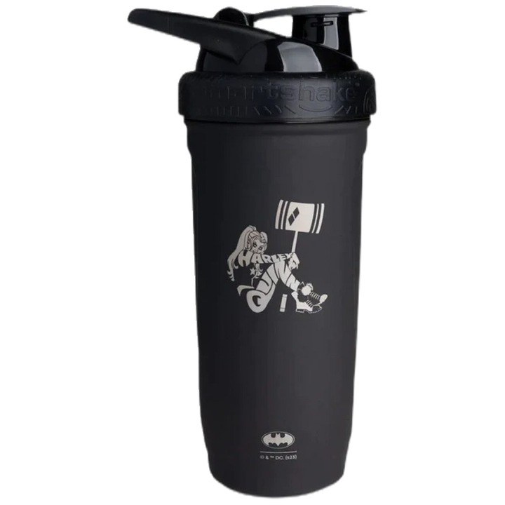 Шейкър SmartShake Smart Reforce Stainless Steel Shaker Harley Queen, 900 мл