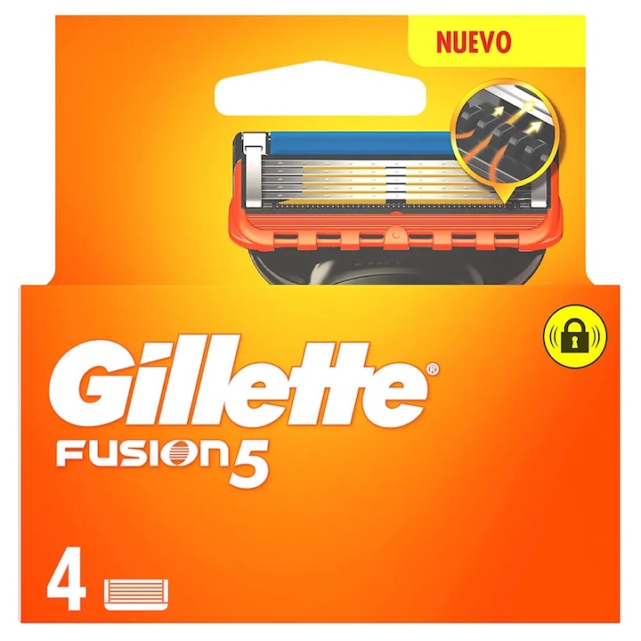 Gillette FUSION 5 borotvapenge-készlet 4 db
