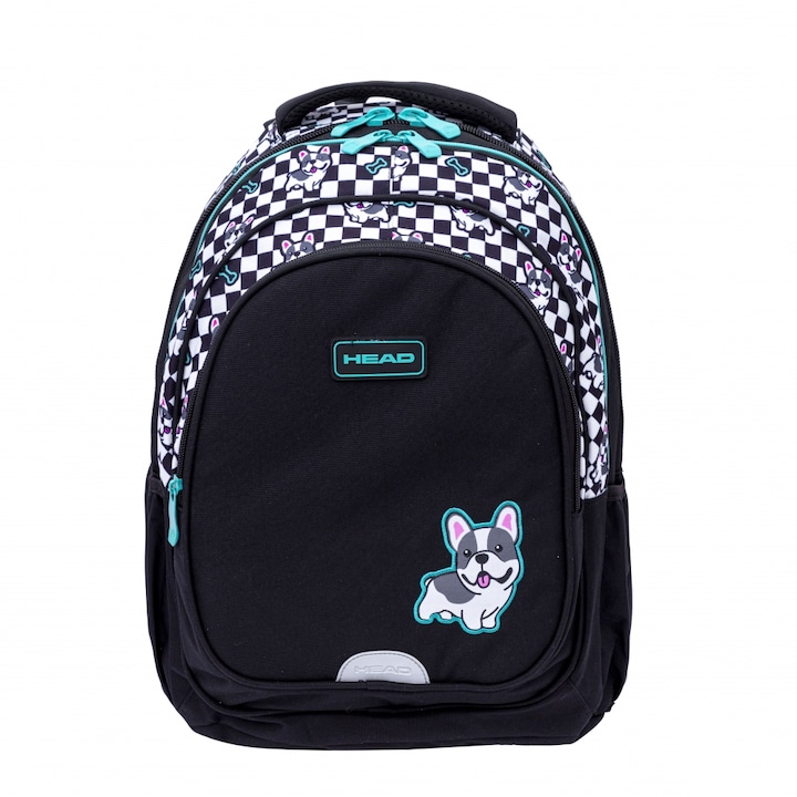 Iskolatáska, Fej, Aranyos kiskutya, AB300, 42 x 30 x 19 cm