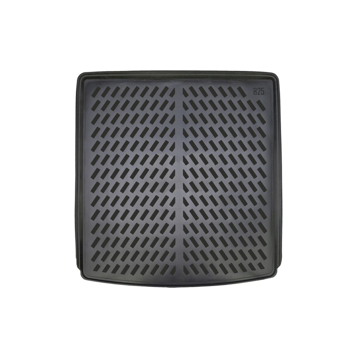 Prémium tálcás csomagtartó szőnyeg, kifejezetten a 2024 utáni Volkswagen ID7 modellekhez, magasított csomagtartóval.