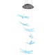 Lampa solara cu clopotei, dragonfly colorat, IP45, 6 LED-uri, 100lm, pentru interior si exterior