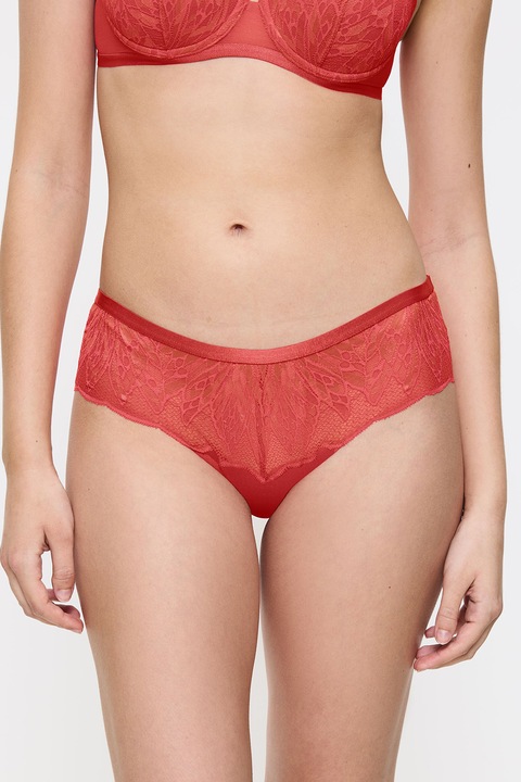 Triumph, Chiloti cu talie medie si dantela Crazy Stupid Love, Rosu