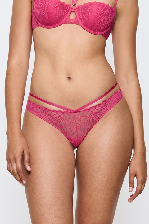 Triumph, Chiloti brazilieni cu dantela, Roz