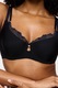 Triumph, Сутиен с дантела и подплънки, Черен