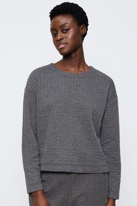 Triumph, Свободна горна пижама с паднали ръкави, Tъмносив