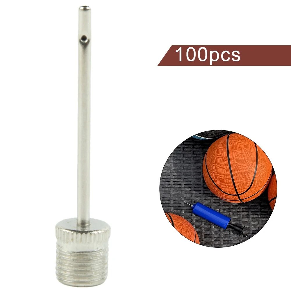 Set 100 ace de umflat pentru mingi, metal, 7.5mmx38mm - eMAG.ro