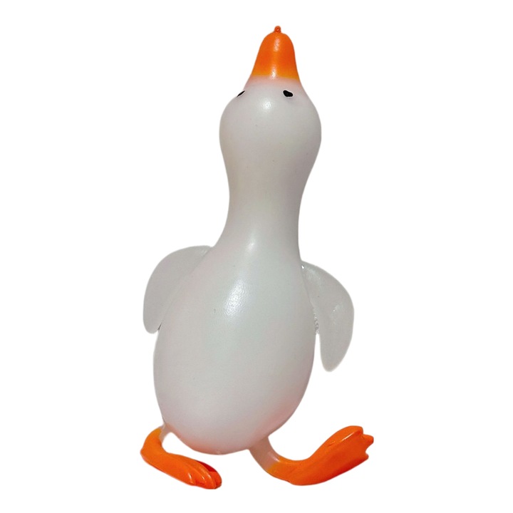 Jucarie squishy rata prajita schimbatoare de culoare, moale, 10x8cm