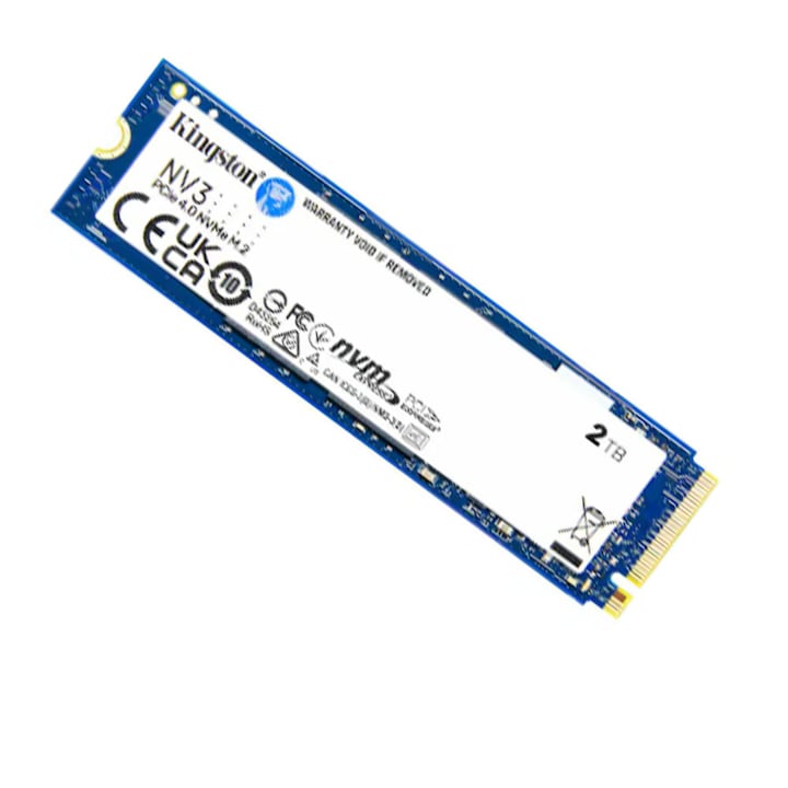 SSD, Componente pc, MTBF 2.000.000 ore, PCIe 4.0 NVMe, M.2., Perfect pentru laptopuri subtiri si PC-uri cu factor de forma mic, NV3 2TB