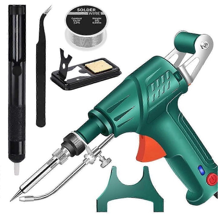 Multifunkciós hegesztő szerszámkészlet, 3 az 1-ben, 0.8x1.2mm, zöld