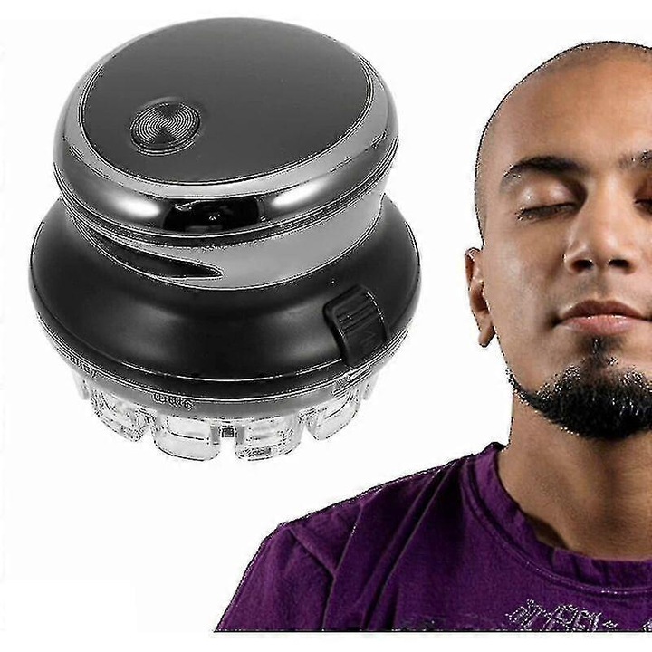 Aparat de tuns electric, argintiu si negru, 10x9.8x9cm, acumulator 1500mAh, incarcare Type-C