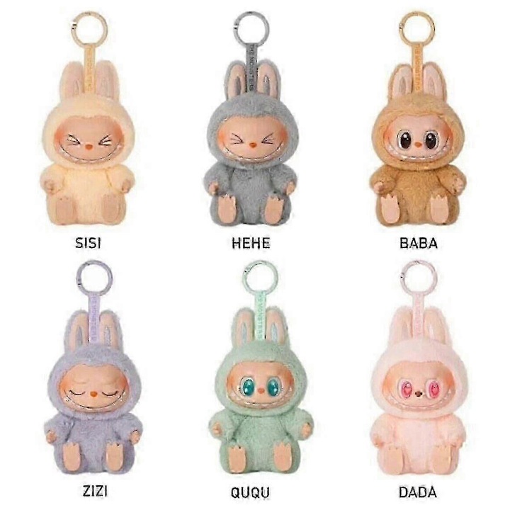 Figurina Labubu, multicolor, PVC