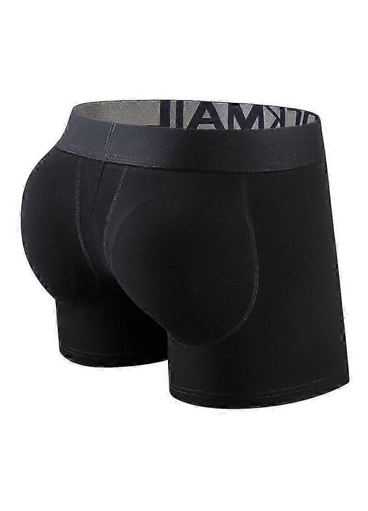 Boxeri barbatesti, cupe detasabile, negru, Negru