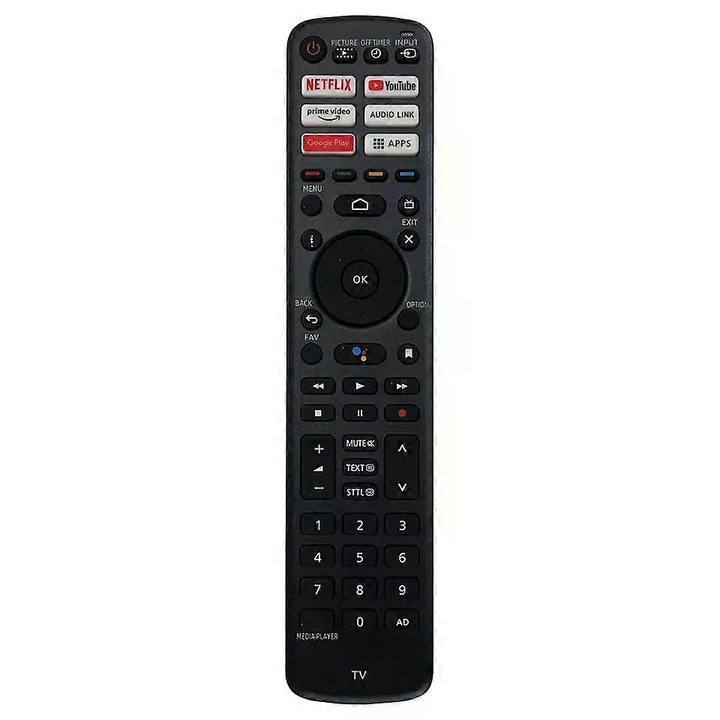 TV távirányító, R3PA265, Panasonic kompatibilis, 28x13,5x5cm, új