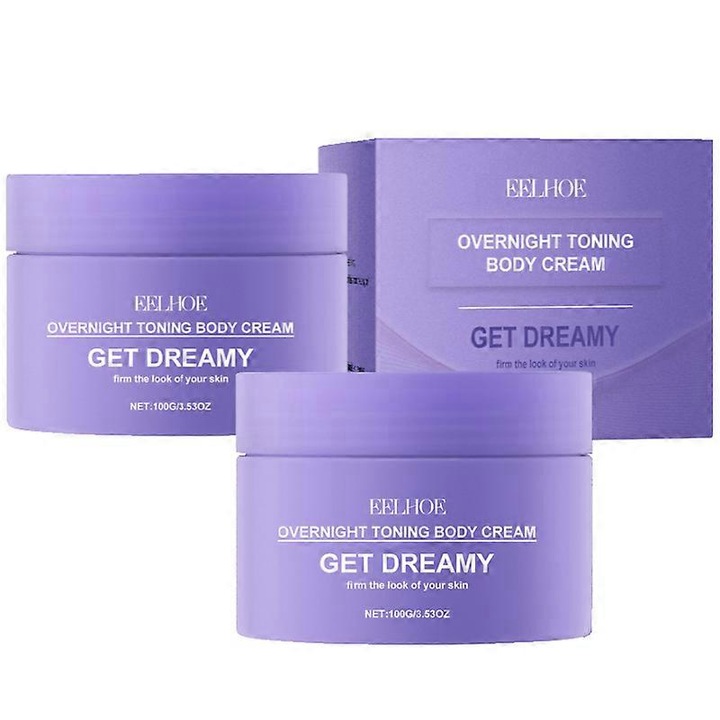 Arckrém, Éjszakai Feszesítő Hab, 2 db-os szett, javítja a vérkeringést, segít megszüntetni a cellulitot, 50ml