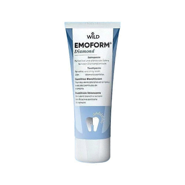 Паста за зъби WILD, дълбоко почистване, премахване на петна, синя