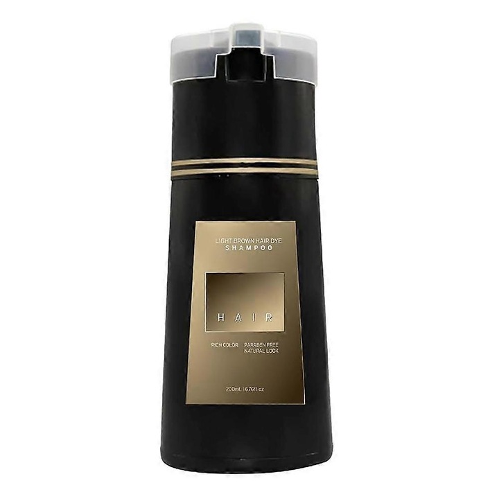 Hajfestő sampon, Nova Hair, 1x200ml-es készlet, fekete, sötétbarna, világosbarna, vörös