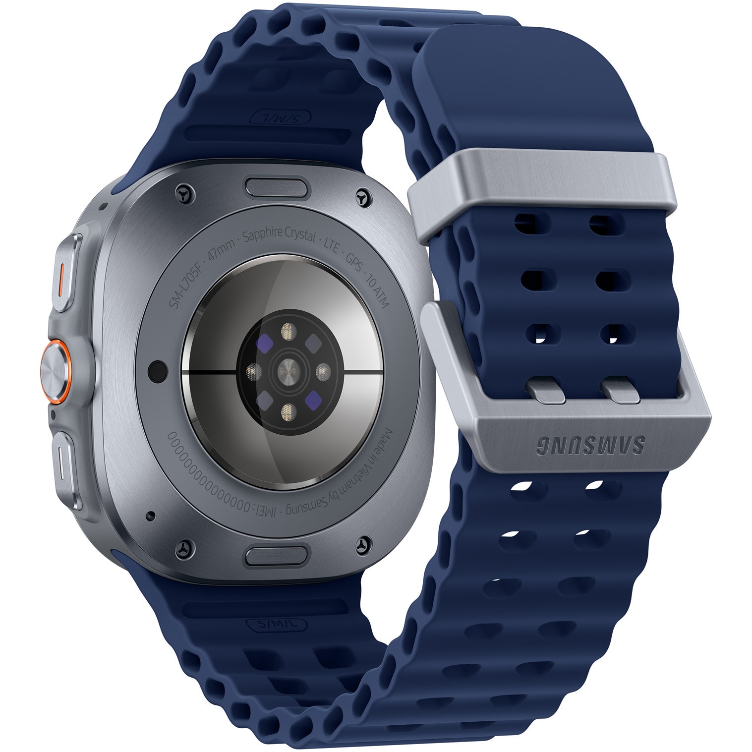 Samsung Galaxy Watch Ultra (2025), 47mm, LTE, Titanium Blue - eMAG.ro