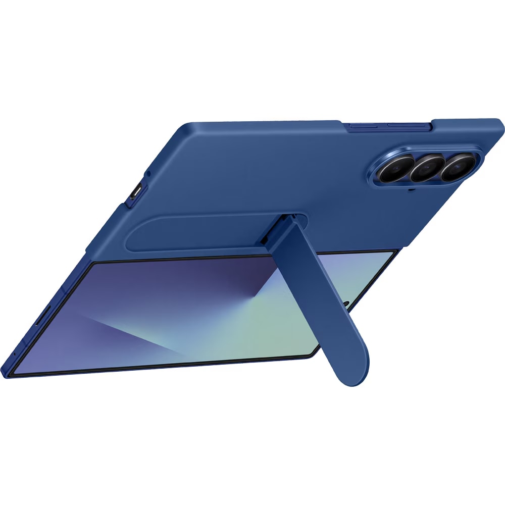 Husa de protectie Samsung Silicone Case pentru Galaxy Fold7, Blue
