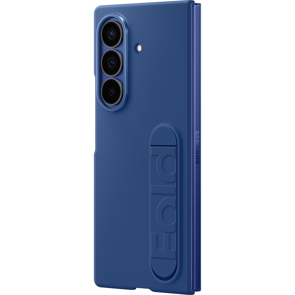 Husa de protectie Samsung Silicone Case pentru Galaxy Fold7, Blue