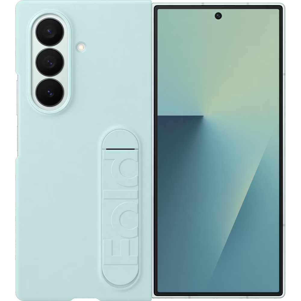 Husa de protectie Samsung Silicone Case pentru Galaxy Fold7, Mint