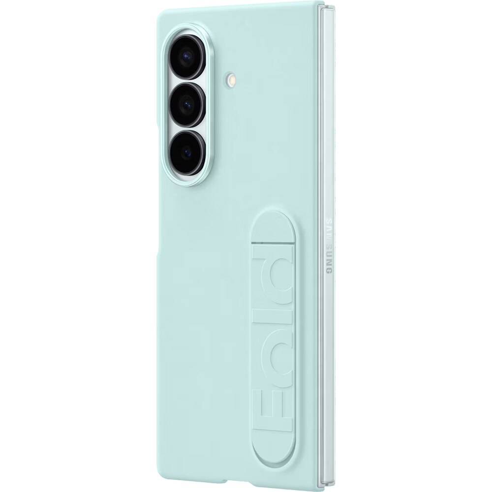 Husa de protectie Samsung Silicone Case pentru Galaxy Fold7, Mint