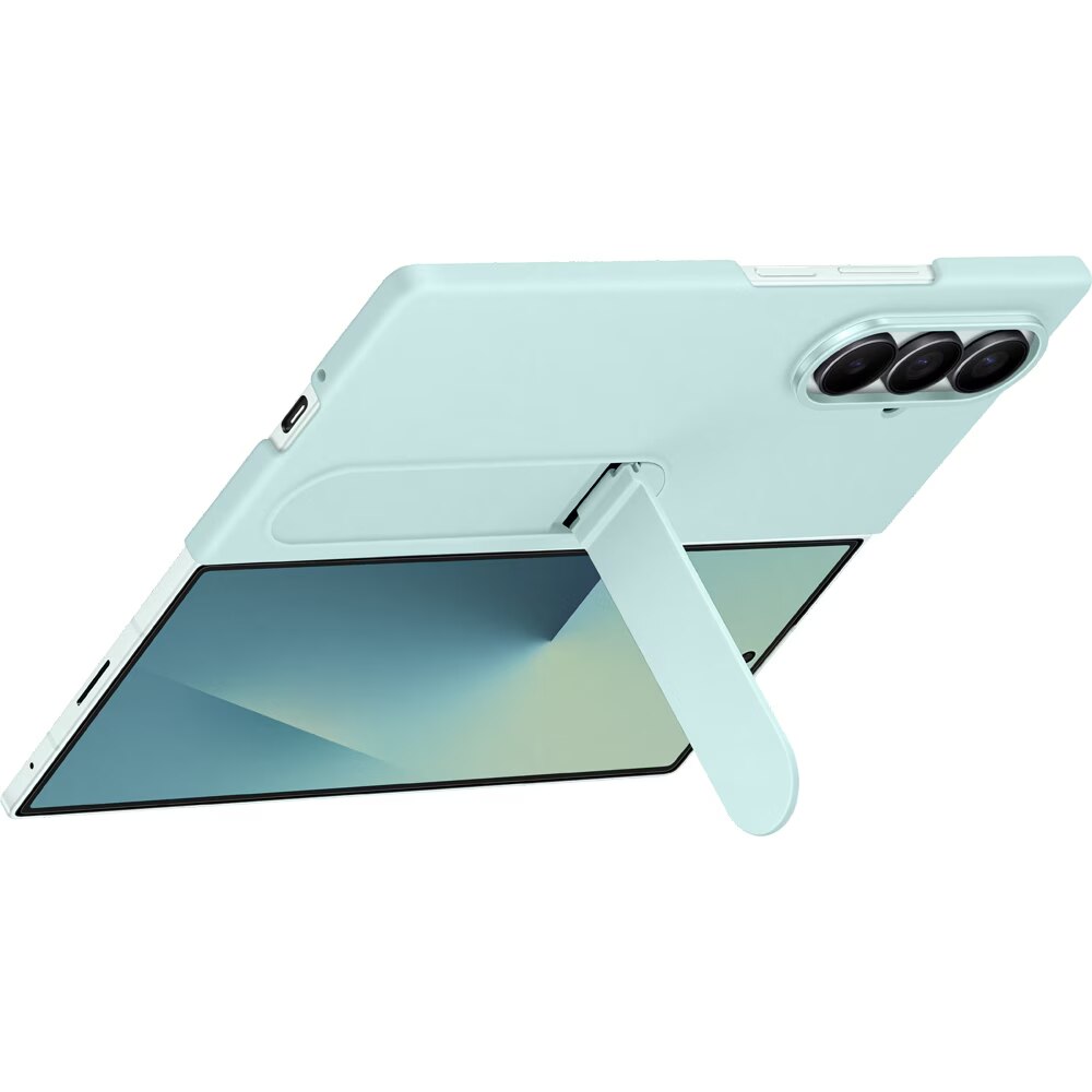 Husa de protectie Samsung Silicone Case pentru Galaxy Fold7, Mint