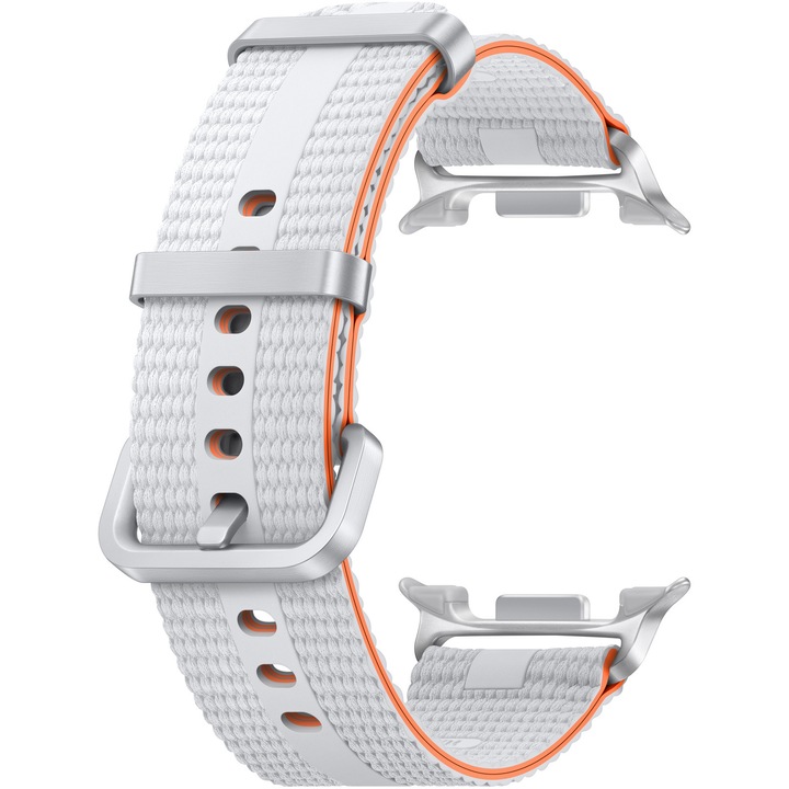 Samsung Athleisure okosóra szíj Galaxy Watch8 / Watch8 Classic készülékhez (S/M), fehér
