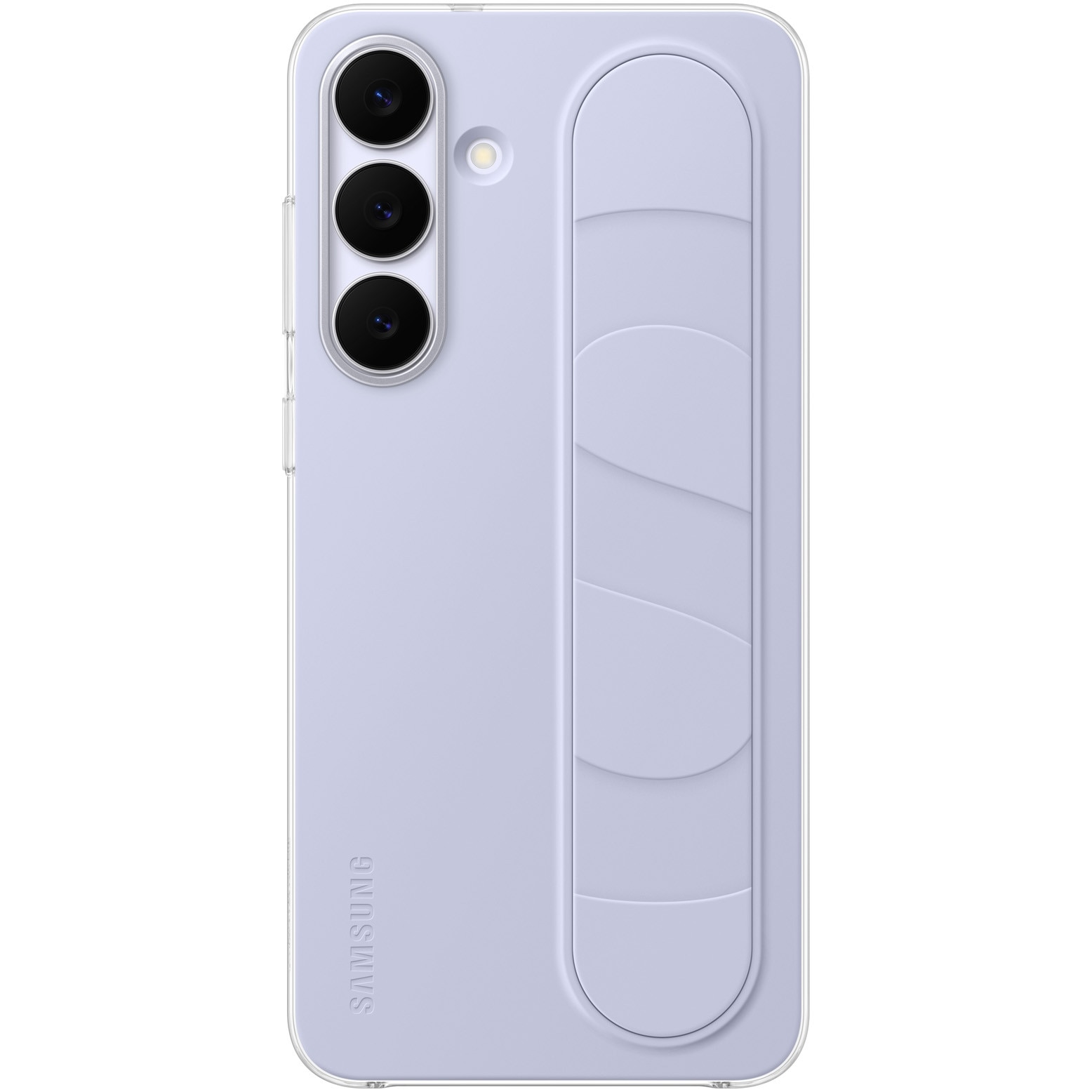 Husa de protectie Samsung Standing Grip Case pentru Galaxy S25 FE, Light Blue