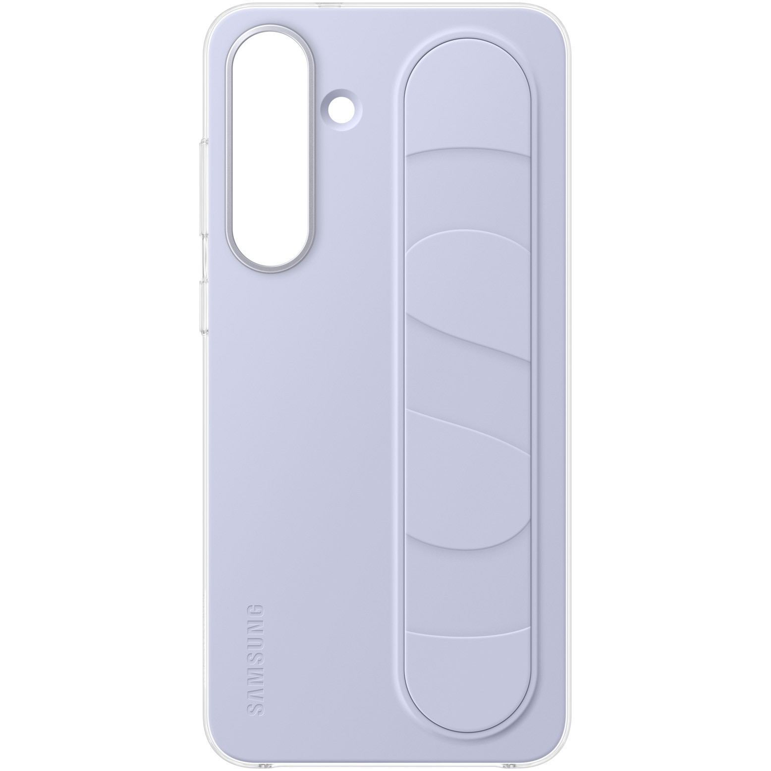 Husa de protectie Samsung Standing Grip Case pentru Galaxy S25 FE, Light Blue