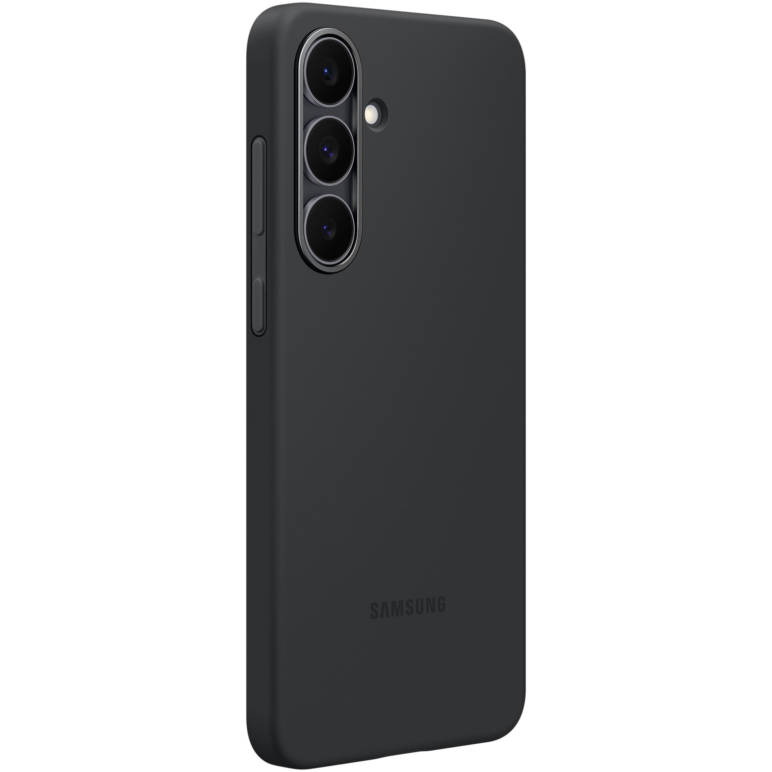 Husa de protectie Samsung Silicone Case pentru Galaxy S25 FE, Black