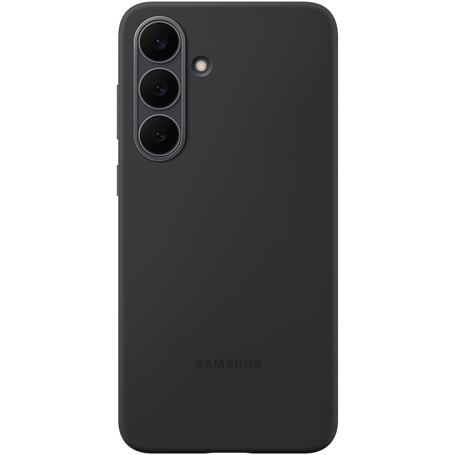 Husa de protectie Samsung Silicone Case pentru Galaxy S25 FE, Black
