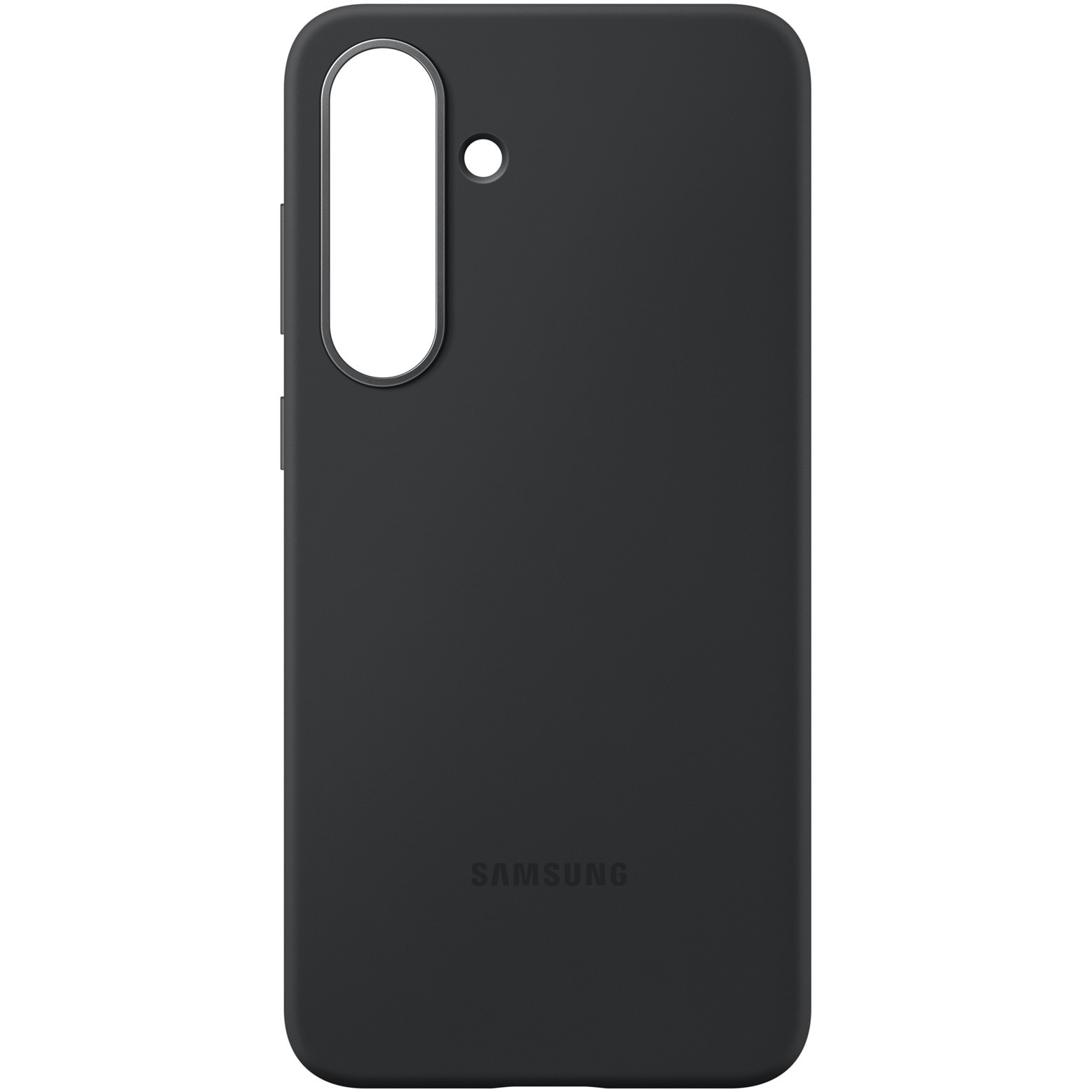 Husa de protectie Samsung Silicone Case pentru Galaxy S25 FE, Black