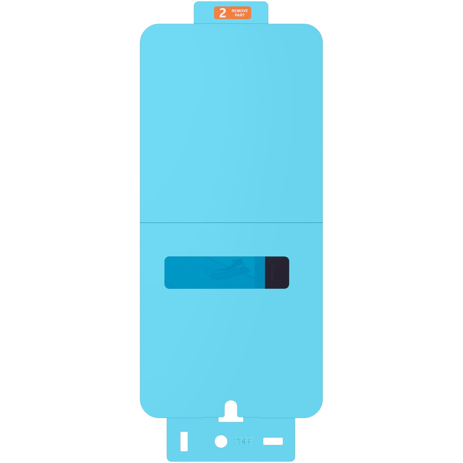 Folie de protectie Samsung Anti-reflecting Film Case pentru Galaxy S25 FE, Transparent