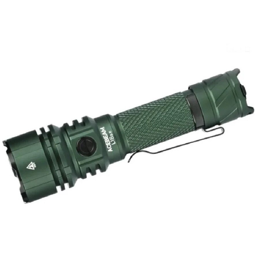 ACEBEAM L16 2.0 Sft40-5000K ODグリーン Lanterna tactica AceBeam L16 2.0, 2100 lumeni, verde - eMAG.ro