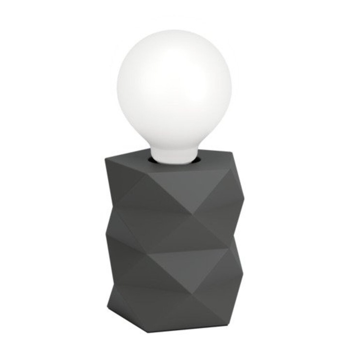 Lampa de masa, Eglo, E27/60W/230V, Gri