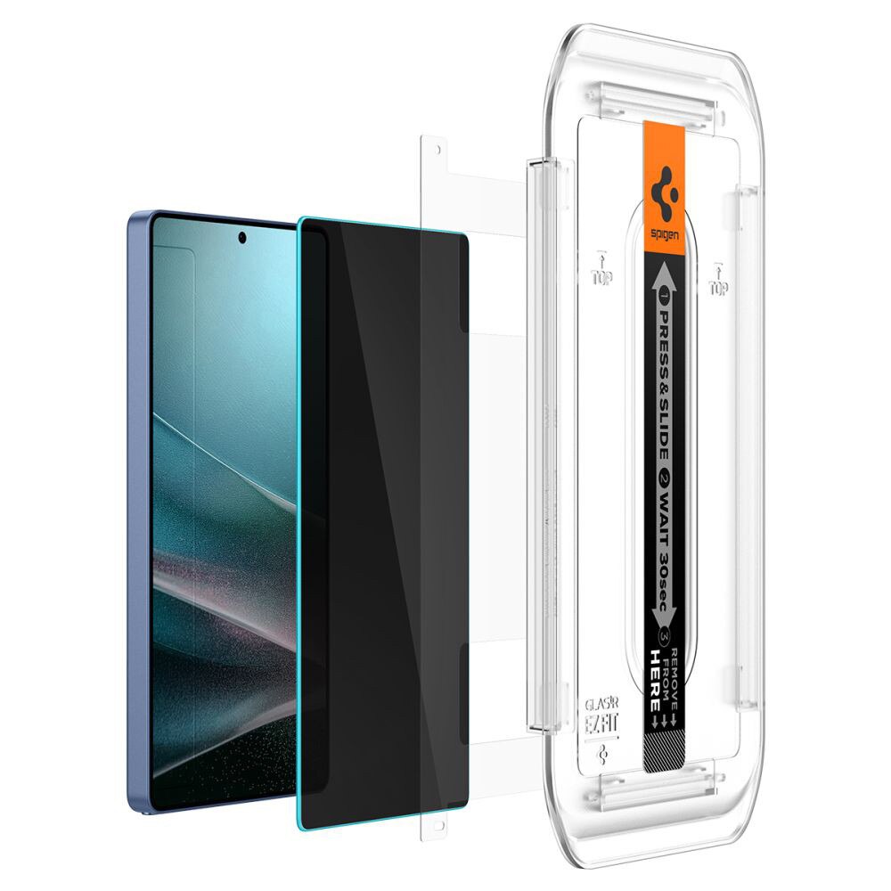 Folie pentru Samsung Galaxy S25 Ultra (set 2) - Spigen Glas.tR EZ FIT HD - Privacy