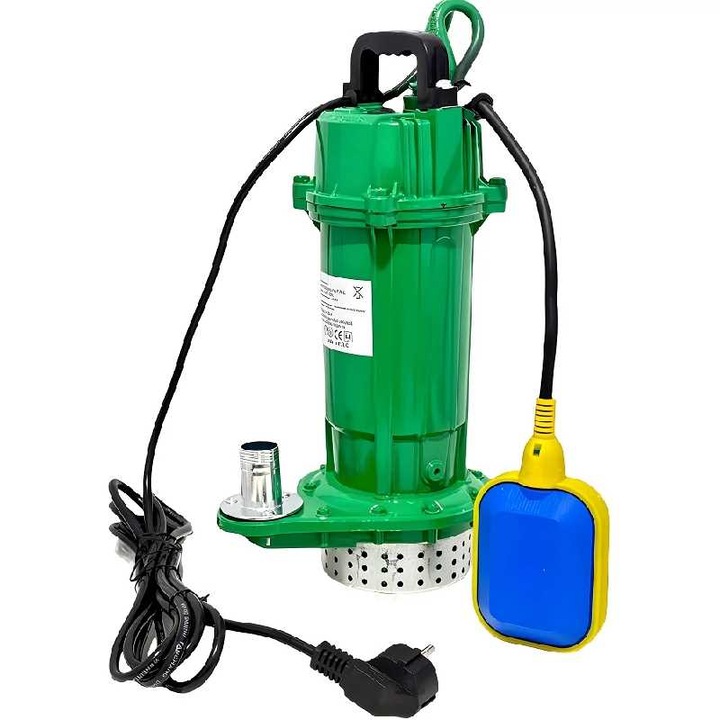 Pompă de ape uzate Ryodel CWP3450PX – 3450W, Pompă de canalizare cu plutitor