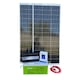 Kit solar fotovoltaic off grid invertor sinus pur LONG LIFE 4000W, MPPT 40A, 2 x panou solar 200W, baterie solara 200Ah gel si 20 m cablu solar, duce masina de spalat, aparat cafea, microunde, frigider, becuri, televizor, Solid Volt