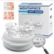 Dispozitiv anti-sforait, MOGU, Proteza dentara anti-sforait complet reglabila, Solutie eficienta anti-sforait pentru barbati si femei, pentru a redobandi un somn linistit, Regleaza Tulburarile Respiratorii pentru un Somn Linistit, Culoare Transparenta