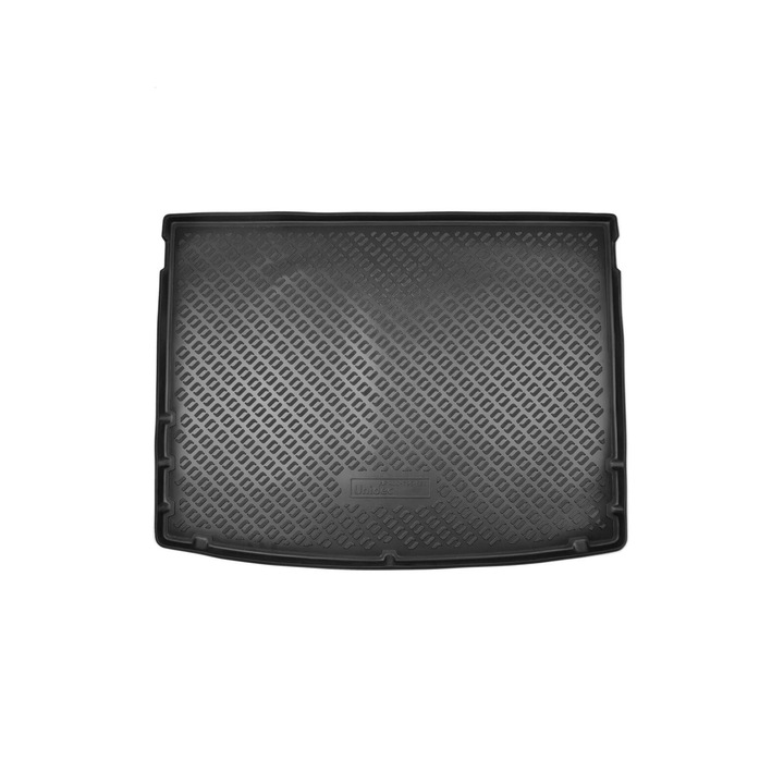 Volkswagen T-Roc modellekhez tervezett, tálcás csomagtartó szőnyeg, felső csomagtérpadló 2017 után