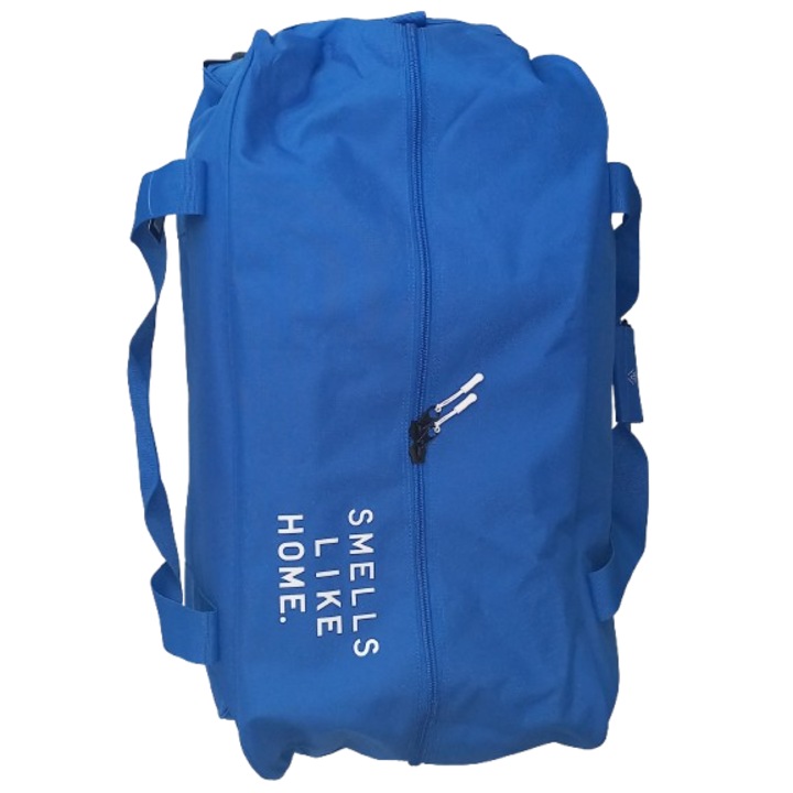 Hockey táska, Fischer, gurulós YTH, Kék-fehér